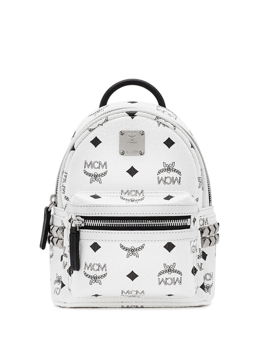 Mcm Stark Bebe Boo Backpack in Visetos