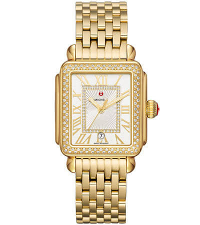 MICHELE DECO MADISON DIAMOND WATCH - LuxurySnob